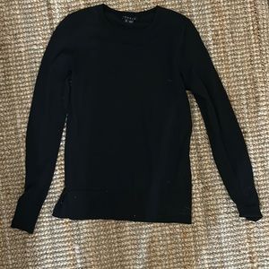 theory black sweater S
